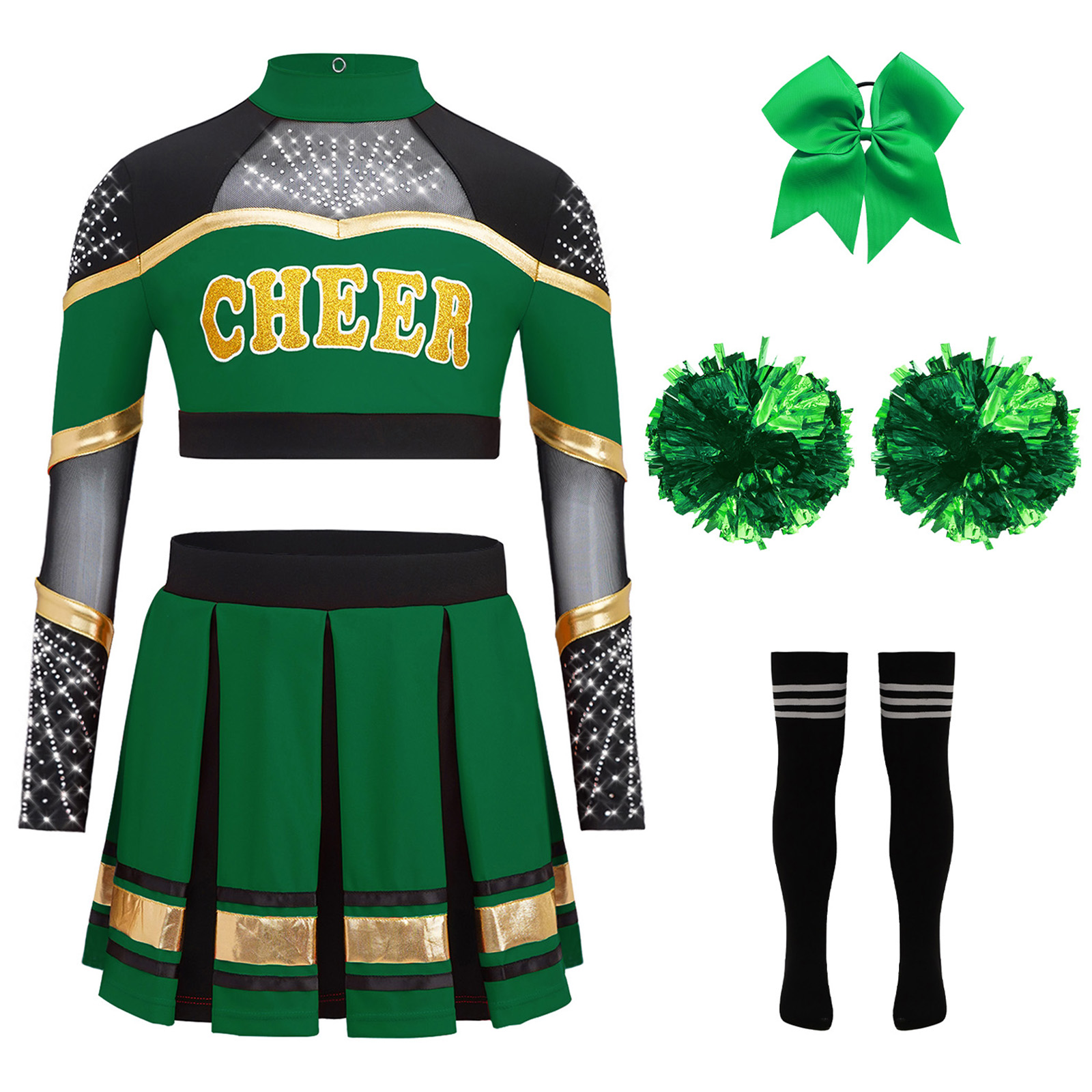 High School Cheerleader-kostuu - Team Sports recensie en prijs